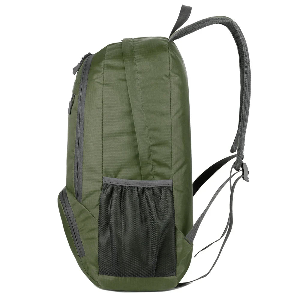 Lightweight Foldable Backpack - Waterproof Packable Daypack for Men & Women, Outdoor Travel, Hiking, Cycling & Camping Shoulder Bag