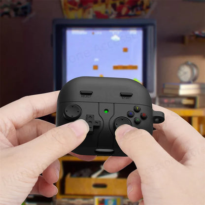 3D Gamepad Silicone Case for Galaxy Buds 3/3 Pro – Protective Cover with Keychain for Men