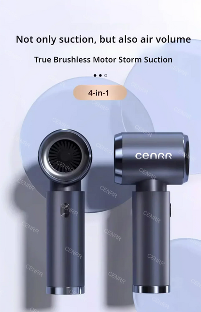 CENRR 210000PA Mini Wireless Car Vacuum Cleaner – Powerful Handheld Portable Cleaning Machine