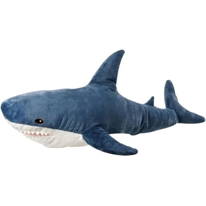 Soft Shark Plush Toy – Stuffed Sea Animal Pillow for Kids Birthday & Party Gift