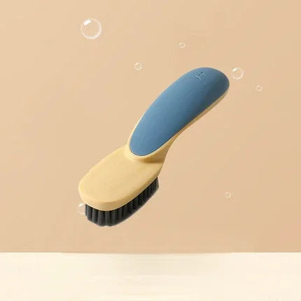 Multifunction Cleaning Shoe Brush - Soft Long Handle Scrubbing Brush for Shoes, Clothes & Home Use