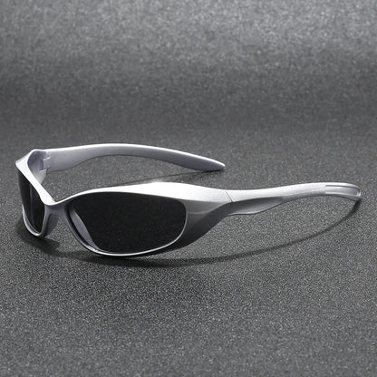 Y2K Sports Sunglasses - Trendy Cycling & Street Photography Shades for Men and Women