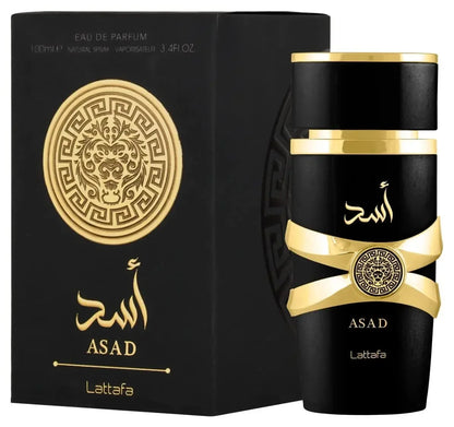 100ml Original Asad Men’s Eau De Toilette — Long-Lasting Unisex Arabian Perfume with Pheromones