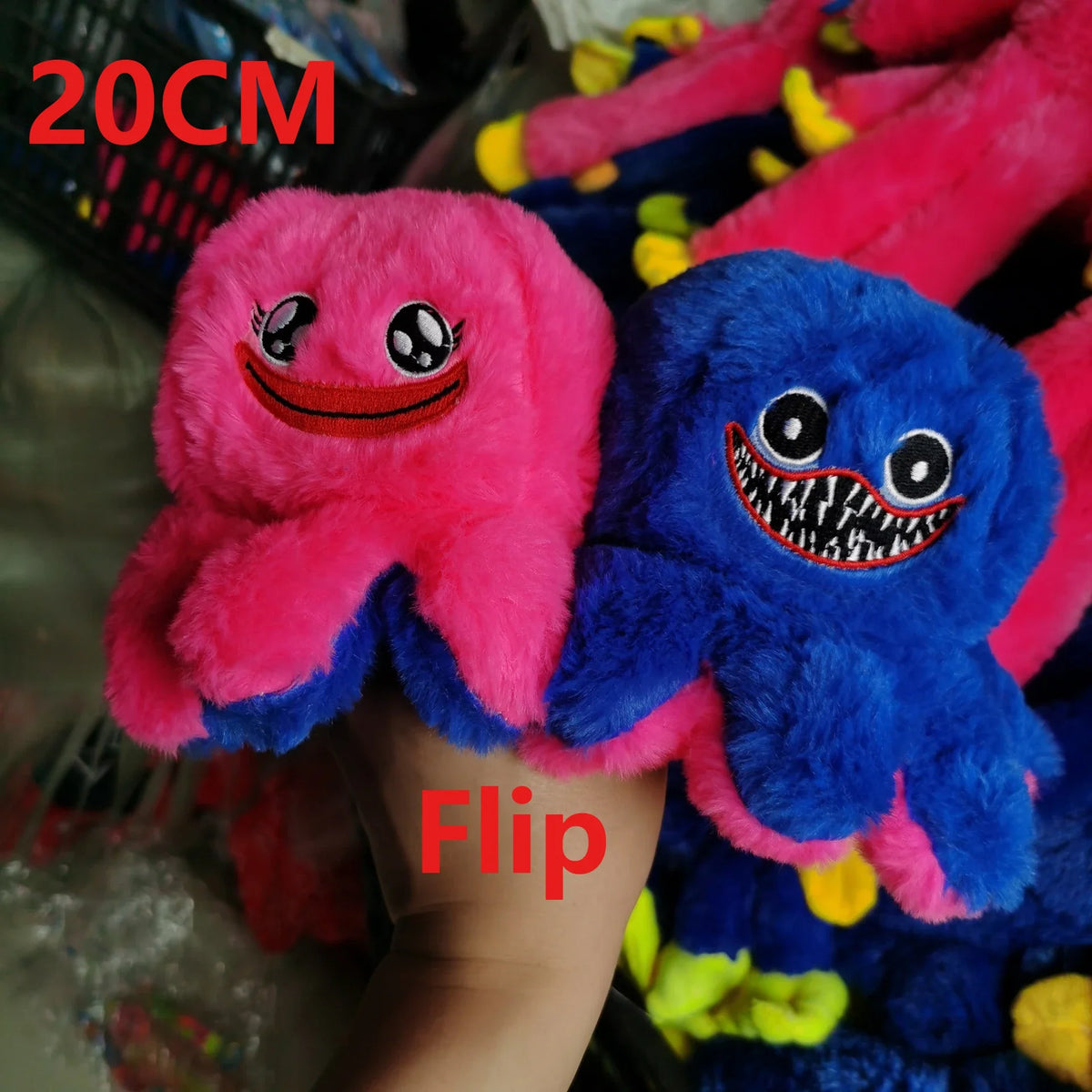 Cute Poppy Playtime Kawaii Plush Toy - Soft Skin-Friendly Stuffed Animal Birthday Gift