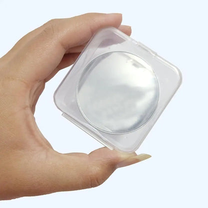 Compact Adhesive Mirror: Smartphone Selfie Vlog Mirror - High Definition Reflective Selfie Phone Accessory for iPhone Photo & Video