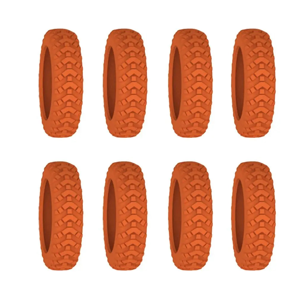8pcs Travel Luggage Wheel Covers | Silicone Casters Protection for Suitcase, Noise-Reducing