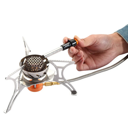 New Multi-Use Flame Gun Lighter - Gas Torch Flamethrower, Portable Spray Burner for Singeing