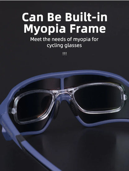 ROCKBROS MTB/Road Bike Glasses – UV400 Polarized Photochromic Cycling Eyewear