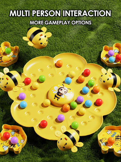 Little Bumblebee Multifunctional Board Game — Educational Puzzle & Fishing Toy, Interactive Family Game for Kids, Christmas Gift