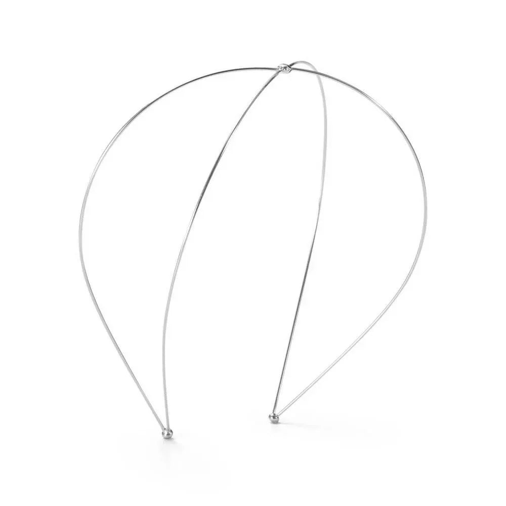Metal Cross Headband – Retro Style Fashionable Versatile Hair Accessory