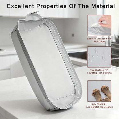 Automatic Cat Litter Box Liner - Soft Fabric Removable Mat Replacement Accessory for Smart Cat Litter Boxes