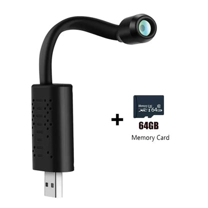 1080P Mini USB WiFi Camera - Motion Detection Smart Surveillance & Security Monitoring Camera