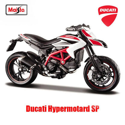 Maisto 1:18 Alloy Motorcycle Model – Yamaha MT-07/MT-10, Ducati, Kawasaki, KTM, Suzuki, BMW