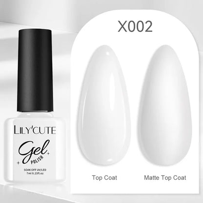 LILYCUTE 5ml Silver Metallic Liner Gel Polish – Super Bright UV Nail Art Stripe & Drawing Paint Varnish, Mirror Effect Graffiti Gel