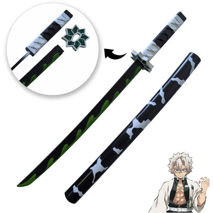 Demon Slayer Katana - 72cm Anime Cosplay Sword | Tomioka Giyuu & Tanjirou Replica