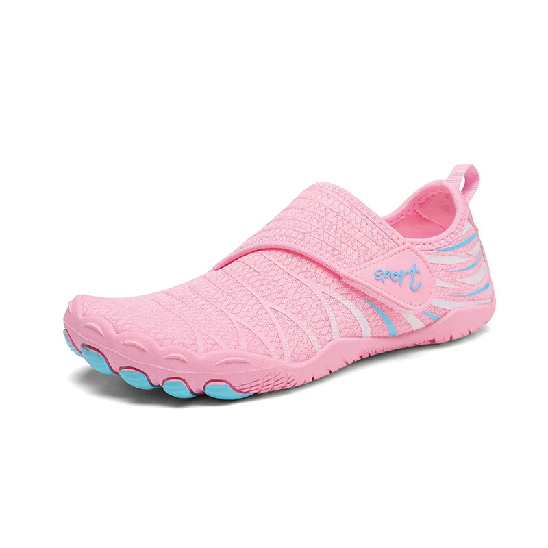Quick-Dry Breathable Aqua Wading Shoes – Anti-Slip Barefoot Beach & Swimming Water Shoes for Couples 🌊👟