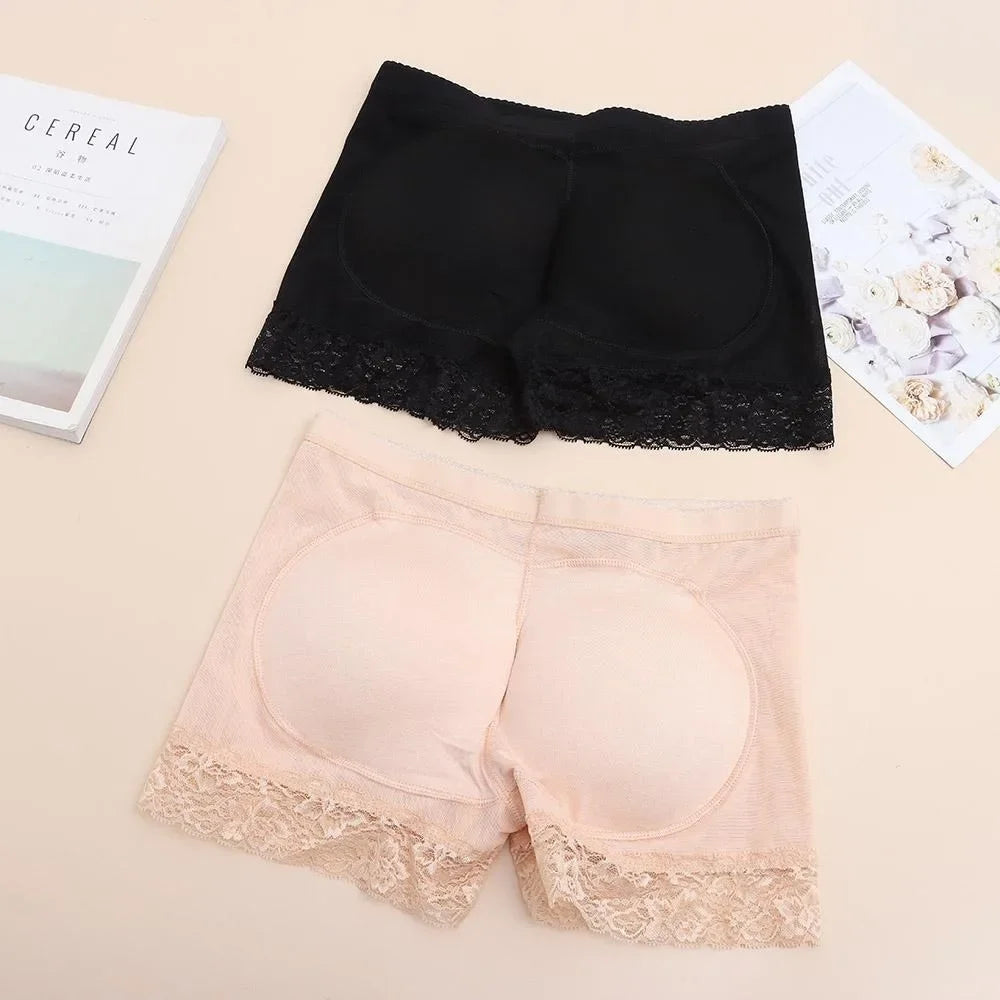 Women's Soft Breathable Butt Lifter Panties – High-Waist Push-Up Padded Cotton Underwear