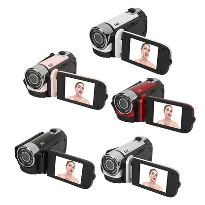 D90 1080P 16MP Digital Camera – 2.4" Rotatable Screen, 16X Zoom, HD Video Recorder with Fill Light