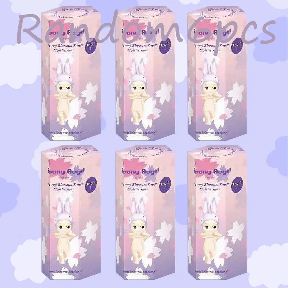 Angel Doll Cherry Blossom Night Series Blind Box | Hippers Action Figure Phone Ornament Gift