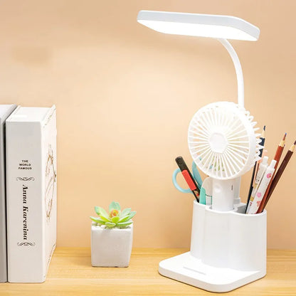 USB Learning Dormitory Bedroom Bedside Reading Night Light - LED Desk Lamp with Eye Protection for College Students, Nightlights
