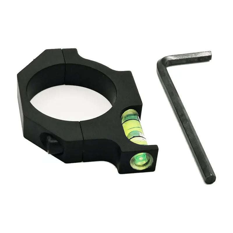Alloy Rifle Scope Laser Bubble Spirit Level – Level Gauge Ring Mount Holder for 25.4mm, 30mm, 35mm Scope Tubes