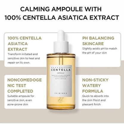 100ml Centella Asiatica Essence Serum – Calming, Moisturizing & Brightening Daily SkinCare Solution