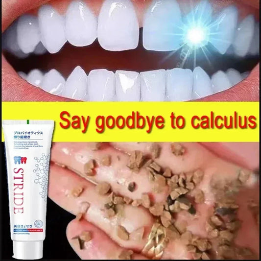 Dental Calculus Remover Toothpaste – Whitening, Bad Breath Removal & Periodontitis Prevention for Teeth Car
