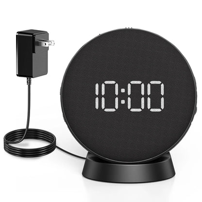 Awakening Vibrating Alarm Clock – Loud Bed Shaker for Heavy Sleepers & Hearing Impaired, Wireless Magnetic Charging