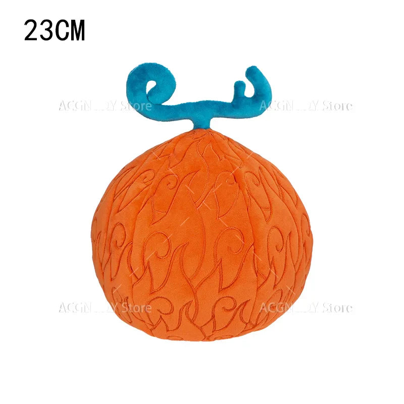 6 Styles Fruit Plush Toys – Anime Soft Stuffed Toys: Gum-Gum, Op-Op, Tremor-Tremor, Flower-Flower, Flame-Flame, Fish-Fish Gifts