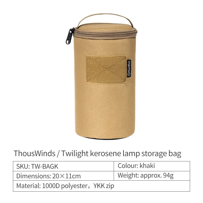 ThousWinds Twilight Kerosene Camping Lantern – Portable Retro Oil Lamp for Outdoor Picnic and Backpacking