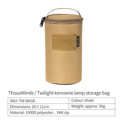 ThousWinds Twilight Kerosene Camping Lantern – Portable Retro Oil Lamp for Outdoor Picnic and Backpacking