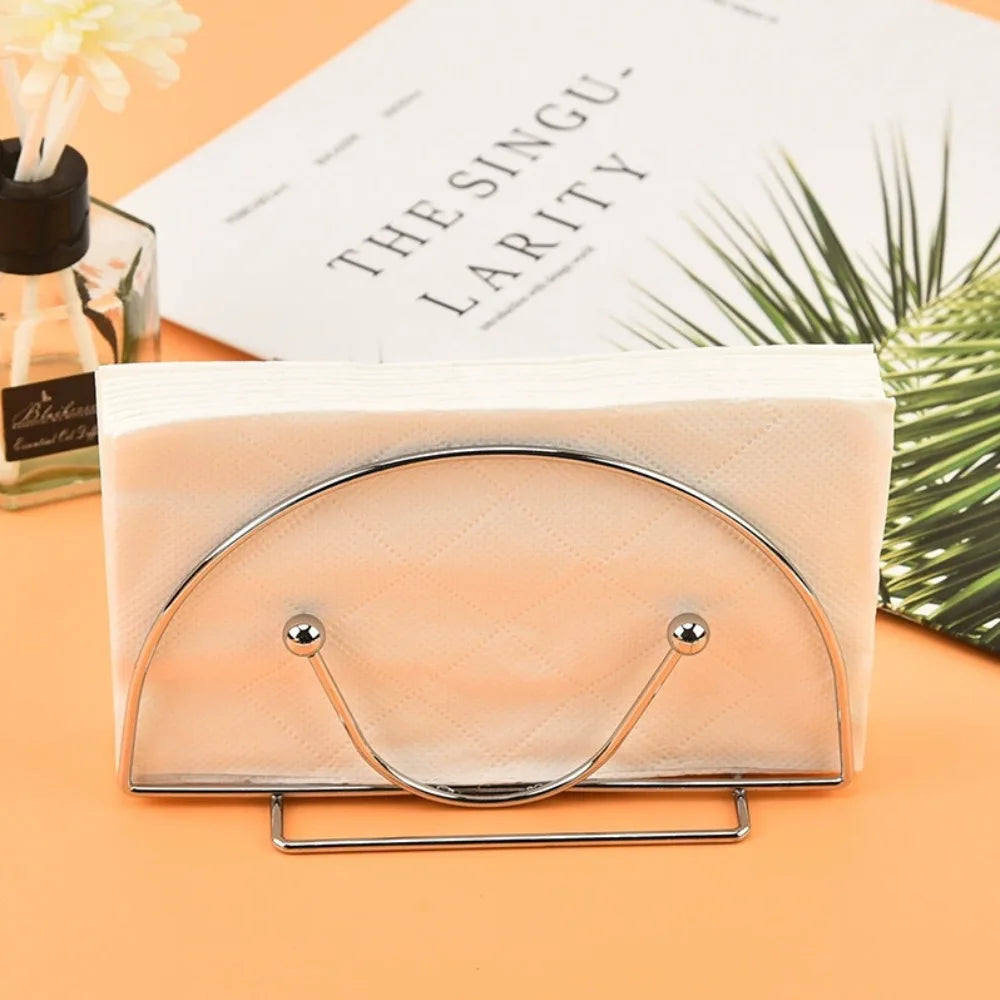 Creative Desktop Tissue Holder - Portable Paper Dispenser for Bathroom, Kitchen & Home Accessories