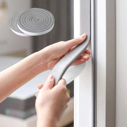 Cotton Foam Sealing Strip Adhesive – Anti-Collision, Soundproof & Windproof Door/Window Insulation Tape