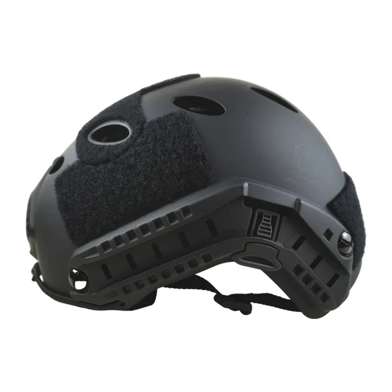 FAST Tactical Airsoft Helmet – Thickened ABS MH Helmet for Outdoor CS, PJ Air Gun Shooting Protective Gear