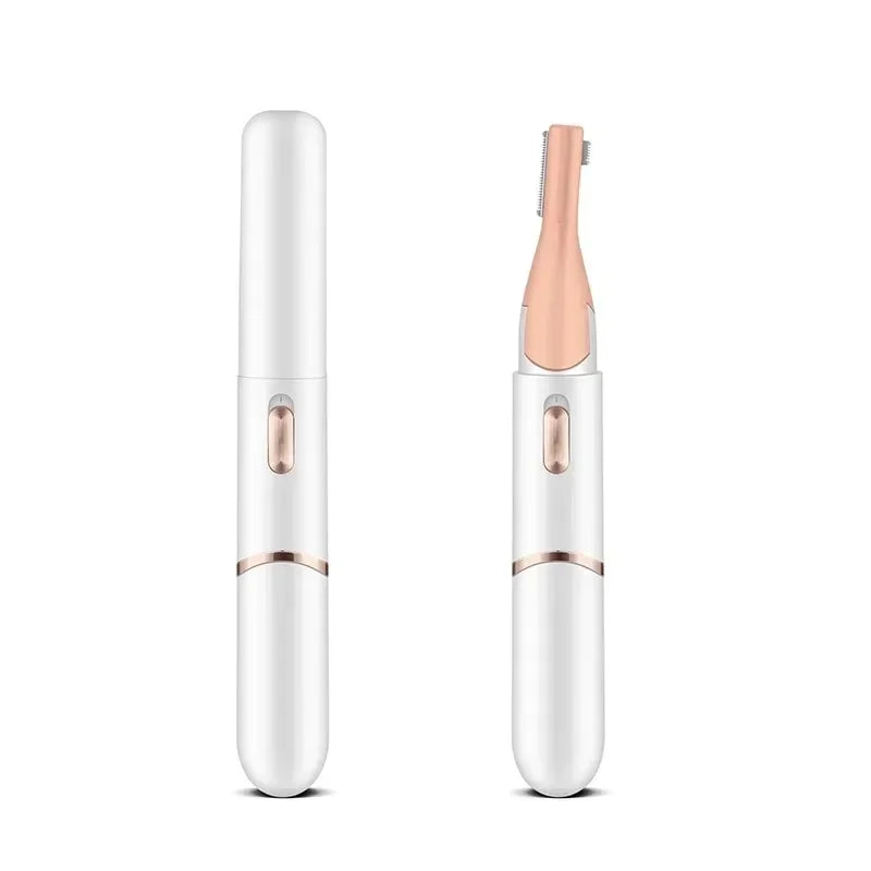 Electric Eyebrow & Facial Hair Trimmer – USB Rechargeable Mini Portable Body Shaver for Women