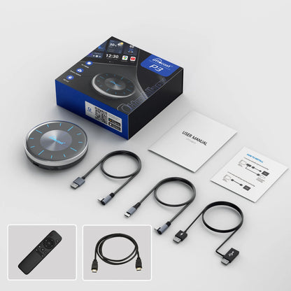 OttoAIBOX P3 CarPlay AI Box — Wireless Android Auto & Mini HDMI TV Box for Toyota, Kia, Hyundai, VW Car Accessories
