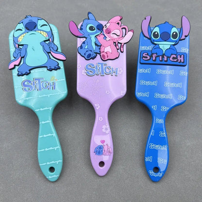 Miniso Disney Lilo & Stitch Air Cushion Massage Comb – Cartoon Stitch Hairbrush for Kids & Students