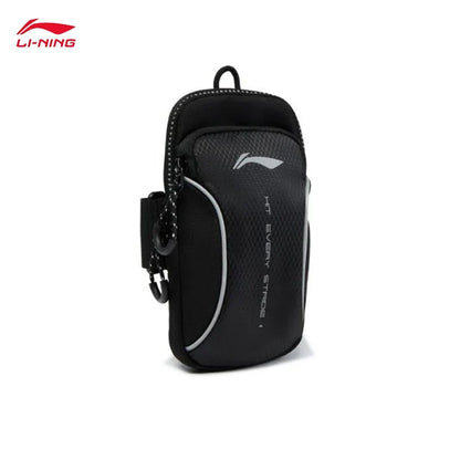 LI-NING Running Arm Bag - Lightweight Reflective Sports Phone Holder ABDV087