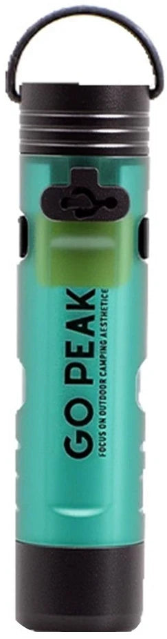 GOPEAK Mini LED Keychain Flashlight – Portable Pocket Clip Light for Outdoor Use, Emergency, Camping & Disaster Relief