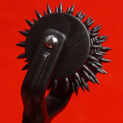 BDSM Wartenberg Pinwheel — Spiky Wheel Tickler for Sensory Nerve Play, Medical Play, Adult Sex Toys for Couples