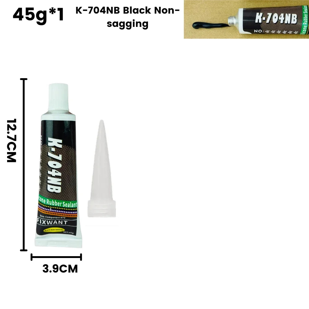 K-703/704/705/706 RTV Silicone Adhesive - 45g Industrial Rubber Sealant for Electronics & Components