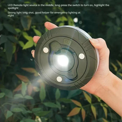 4-in-1 LED Camping Lamp Strip – 10M Waterproof Light Belt for Tent, Room & Outdoor Garden Decoration