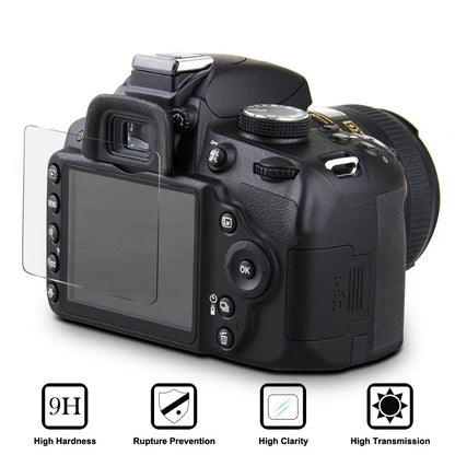 Tempered Glass Screen Protector for Canon EOS R Series – R/Ra/RP/R3/R5/R6 II/R7/R8/R10/R50 Camera Display Cover Film