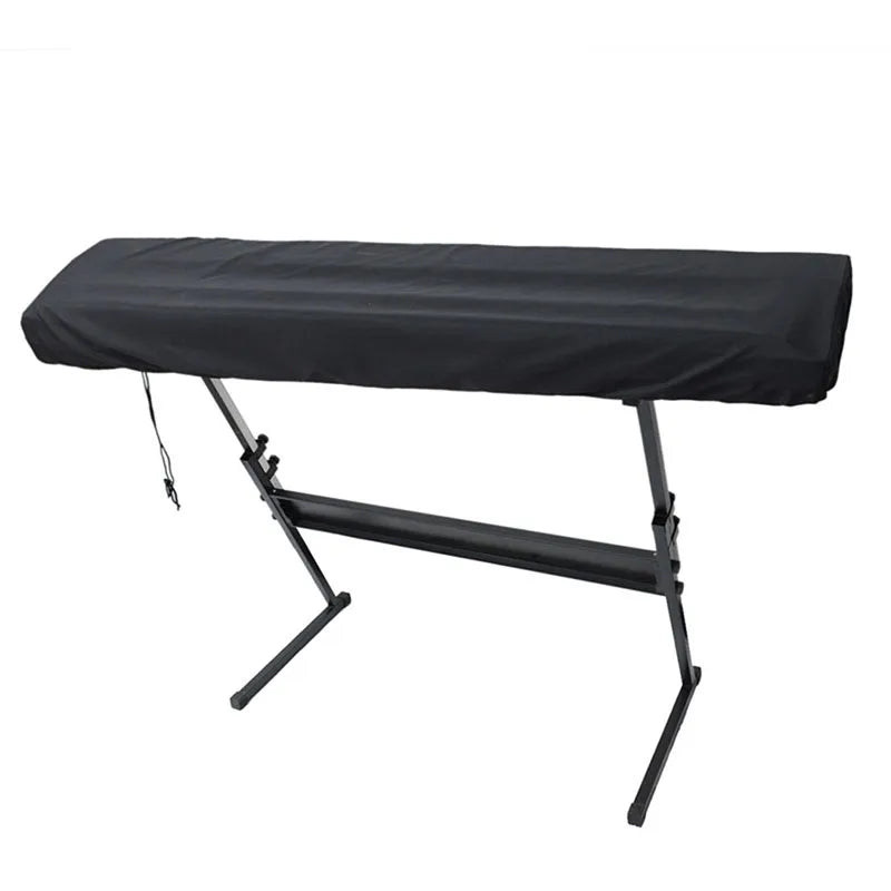 Breathable Dustproof Digital Electronic Piano Cover: Fabric Light Thin Keyboard Instrument Dust Cover - 61/88 Key - Heat Radiation Protection