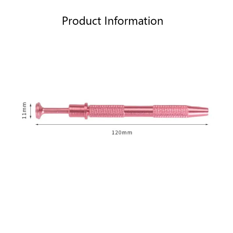 4-Claw Bead Holder Pick-Up Tool – Precision Diamond & Gem Grabber Tweezer for Jewelry & Piercing