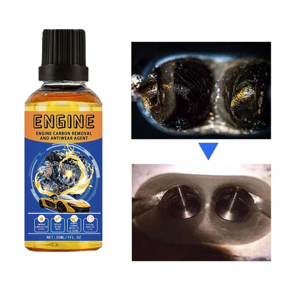 Sports Carbon Remover – Efficient Engine Cleaner & Noise Reduction Protection for Motor Anti-Knock Performance