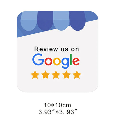 NFC Google Review Business Card – Simple Digital Card for Easy Google Reviews