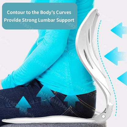 Ergonomic Waist Protection Cushion — Foldable Back Support for Pain Relief, Anti-Hunchback Posture Correction