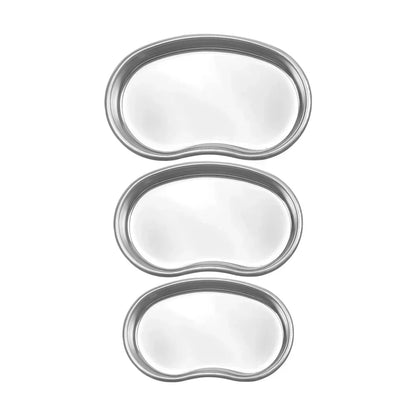 Stainless Steel Kidney Tray — Sterilized Jar Pot Container with Tweezers for Medical, Dental, Surgical, Cosmetic & Tattoo Use