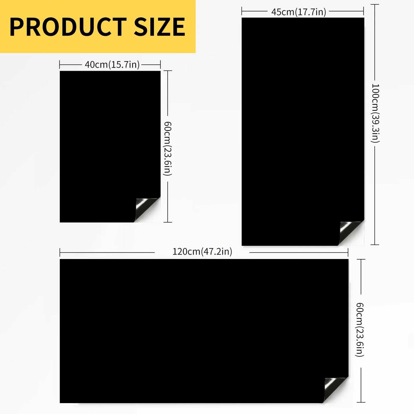 Magnetic Dry Erase Chalkboard Contact Paper – Soft Whiteboard Wall Sticker for Home Office & Teaching